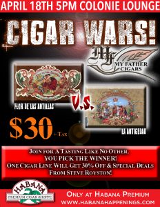 Cigar Wars Featuring My Father Cigars!