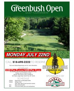 North Greenbush Open! @ BLCC